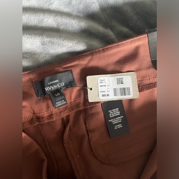 RW&CO | NWT Ankle Length City Legging High Rise Dress Pants (Size L) - Picture 3 of 7